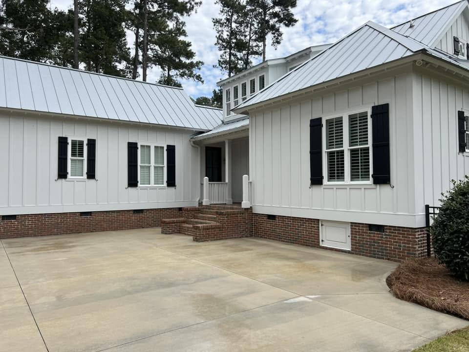 Concrete Cleaning — Patio & pool deck
